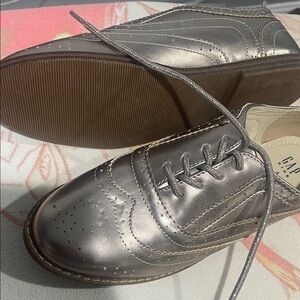 GAP Kids Silver Dress Shoes